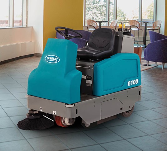 6100 Sub-Compact Battery Ride-On Floor Sweeper alt 18